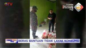 Beras Bantuan Tidak Layak konsumsi