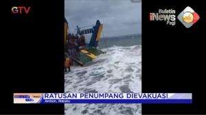 Gelombang Tinggi Kapal Kandas