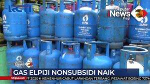 Gas Elpiji Nonsubsidi naik
