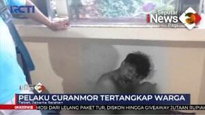 Pencuri Babak Belur Dihajar Warga