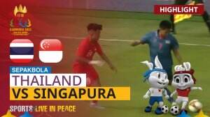 Highlight Sea Games Cambodia 2023 Thailand Vs Singapura