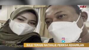 Sule Temani Istri Periksa Kehamilan