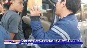 Polres Surabaya Lakukan Penangkapan Pelaku Penyelundupan Narkoba