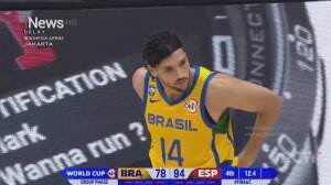 Minimatch FIBA Basketball World Cup 2023 Brazil Vs Spanyol