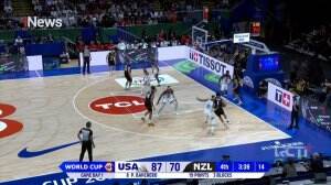 Minimatch FIBA Basketball World Cup 2023 USA Vs New Zealand