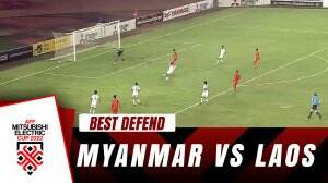 Best Defensive Myanmar Vs Laos