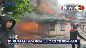 10 Rumah Hangus Terbakar