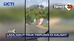 Minibus Tertimpa Truk Tripleks