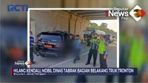Laka Maut Mobil Dinas Bakamla RI