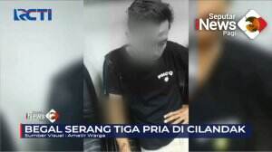 Begal Serang Tiga Pria di Cilandak
