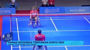 Hari Pertama Pertandingan Timnas Para Badminton Indonesia