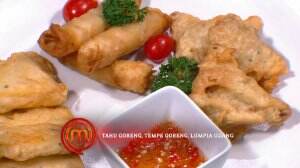 Tahu Goreng, Tempe Goreng, Lumpia Udang Ala Jerry - MasterChef Season 7