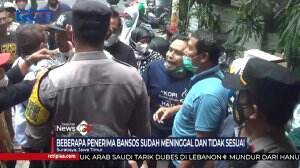 Kericuhan Pembagian Bansos