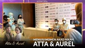 Suasana Presscon Atta Dan Aurel Pasca Sah Menjadi Pasutri