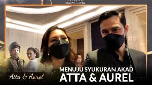 Interview Darius dan Donna di Acara Syukuran Akad Atta dan Aurel