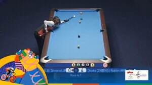 Aksi Angeline Ticoalu Dan Silviana Lu Dalam Semifinal Biliar 9 Ball Double Putri Sea Games 2019