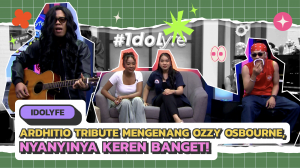 ARDHITIO TRIBUTE MENGENANG OZZY OSBOUNNE, NYANYINYA KEREN BANGET!