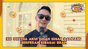 Rio Destha Akui Susah susah gampang berperan sebagai Bram