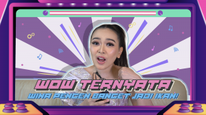 Wow Ternyata Wina Pengen Banget Jadi Ikan!