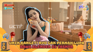 UNIK BANGET! RYO GAK PERNAH LUPA BAWA BLENDER DI TASNYA