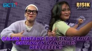 CALON BINTANG BISA TIRU SEMUA GOYANGAN DANGDUT!? KEREEEEEN!!