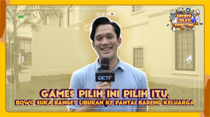 Games Pilih ini Pilih itu, Bowo Suka banget Liburan ke pantai bareng Keluarga