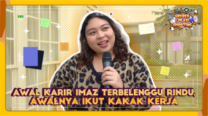 Awal Karir Imaz Terbelenggu Rindu, Awalnya Ikut kakak kerja