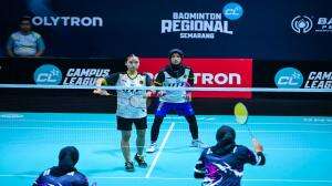 Campus League Badminton Fibri/Awaliyah vs Rakhma/Elvany