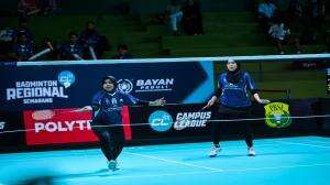 Campus League Badminton H/Gusti vs Sunjaya/Jon / Jatmiko/Ferary vs Pambudi/Sutrisno / Pambudi/Devina vs Jatmiko/Jovita Set 1