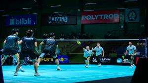 Campus League Badminton Aninditya/Nugroho/Rajiv vs Ryan/Ramadhani/Dian