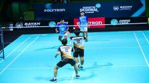 Campus League Badminton Nugroho/Abdullah vs Sasikirana/Prayoga