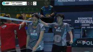 Campus League Badminton Univ Negeri Jakarta vs Binus University Set 3 - RCTI+