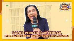 Games Pernah gak Pernah, Lydia Kandou sering Rebutan Remot sama Anaknya