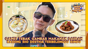 Games Tebak Gambar Makanan Daerah Bareng Rio Destha Terbelenggu Rindu