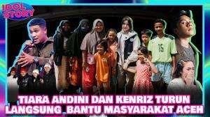 TIARA ANDINI DAN KENRIZ TURUN LANGSUNG BANTU MASYARAKAT ACEH