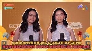 Suaranya Enjel & Jilta Di Game Kata Berirama Bikin Nempel Di Kepala!