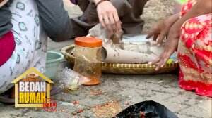 Miris! Nasi Uduk Jatuh Berantakan