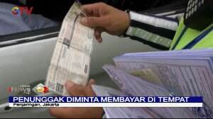 51 Kendaraan Terjaring Razia di Jakarta Utara dan Diminta Polisi Untuk Bayar Ditempat
