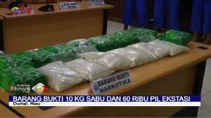BNN Tangkap Oknum Polisi Saat Penggerebekan Narkoba di Riau