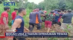 Anak Berusia 2 Tahun Tewas Tertimbun Longsor