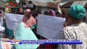 Ratusan Warga di Sumut Tuntut Pembagian BLT yang Tidak Merata