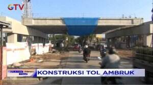 Proyek Konstruksi Jalan Tol Cibitung-Cilincing Ambruk, 8 Pekerja Terluka