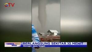 Viral Suatu Fenomena Alam Pusaran Angin