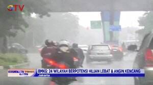 BMKG Menghimbau Warga Waspada Akan Terjadi Hujan Lebat Disertai Angin Kencang Di Sejumlah Daerah