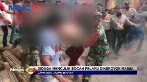 Diduga Akan Menculik Bocah, Pria di Cianjur Dikeroyok Massa