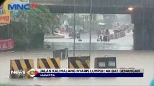 Ujan Seharian Membuat Ibu Kota Tergenang Banjir