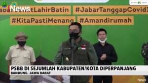 Masa PSBB Jawa Barat Akan Diperpanjang