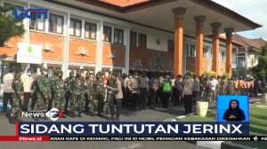 Ratusan Aparat Keamanan Di Terjunkan Mengawal Sidang Jerinx SID