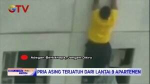 Hindari Razia Petugas Keimigrasian, Seorang Pria Nekat Bergelantungan Di Lantai 9 Apartemen Hingga Terjatuh Dan Tewas