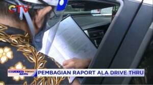 SMA Negeri 9 Tangerang Selatan Terapkan Pembagian Raport Secara Drive Thru
